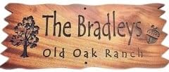 Custom Wooden Signs, Personalized Wood Signs, Custom Wood Signs, Personalized Cabin Signs, Outdoor Wooden Sign, Family Name Signs (Jagged Edge)