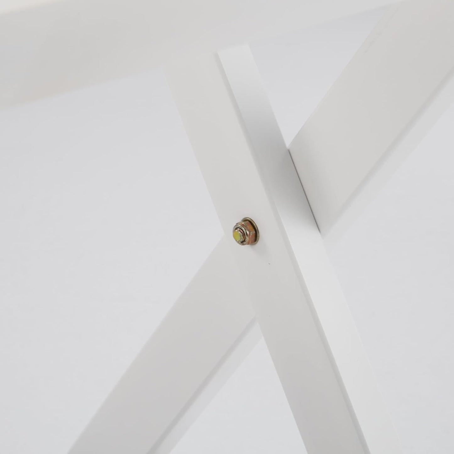 Small Side Table Square Folding, Patio Foldable Wooden End Table for Outdoor Indoor Porch Camping Living Room Bedroom, as Coffee Table or Plant Stand, White