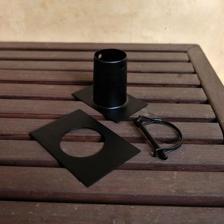 Nutshell Stores Kenchiku Rain Chain - Black - 15 Feet