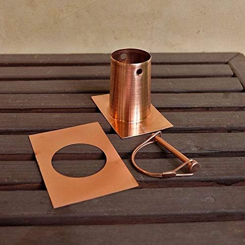 Large Tapered Cups - Copper Plated with Installation Kit (10 Feet)