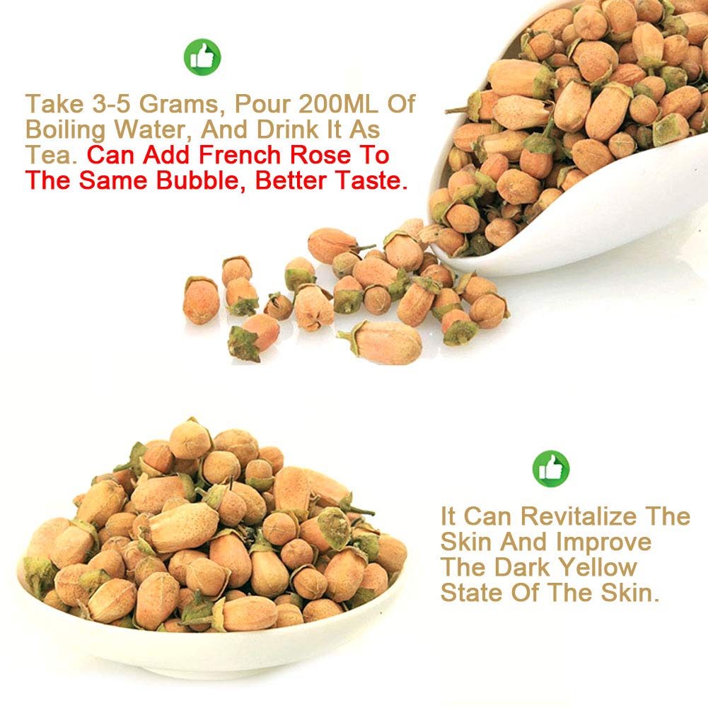 Plant Gift Toi Toi Flower Tea, 玳玳花 Citrus Aurantium Bitter Flower Toi Lime Blossom Tortoise Flower Health Natural Herbal Tea 70g/2.46oz