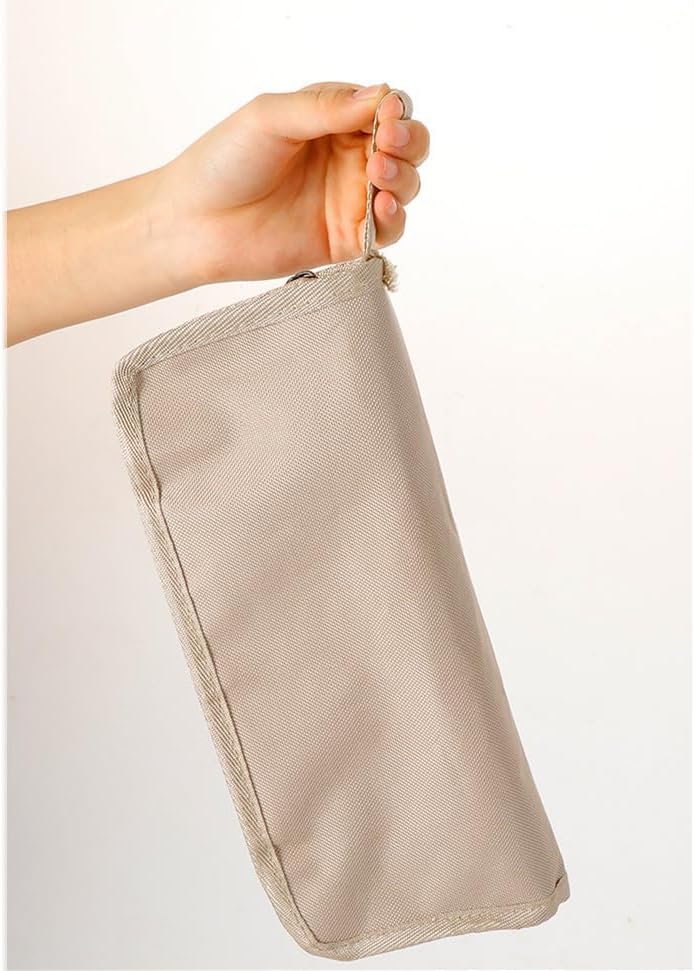 Portable Camping Stool & Folding Small Chair - Compact Folding Stool, Durable Collapsible Stool for Fishing, Hiking, BBQ, Outdoor Events(Black)