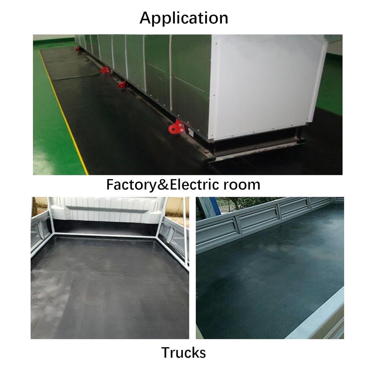 Solid Rubber Sheet Roll 1/8 (.125)" Thick X 12" Wide X 12" Long, Solid Rubber Strips, Sheet, Rolls for Bumpers, Flooring Protection, Sealing, DIY