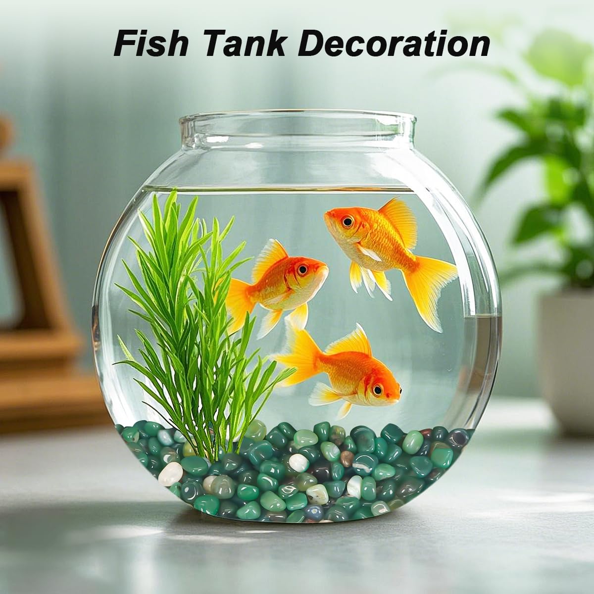 Rocks for Plants Indoor,Landscaping Pebbles, River Rocks Decorative Ornamental Pebbles Garden Landscaping Stones, DIY Smoothed Rocks for Potted Plant Resin Art Vase Fillers Aquarium Gravel Rocks