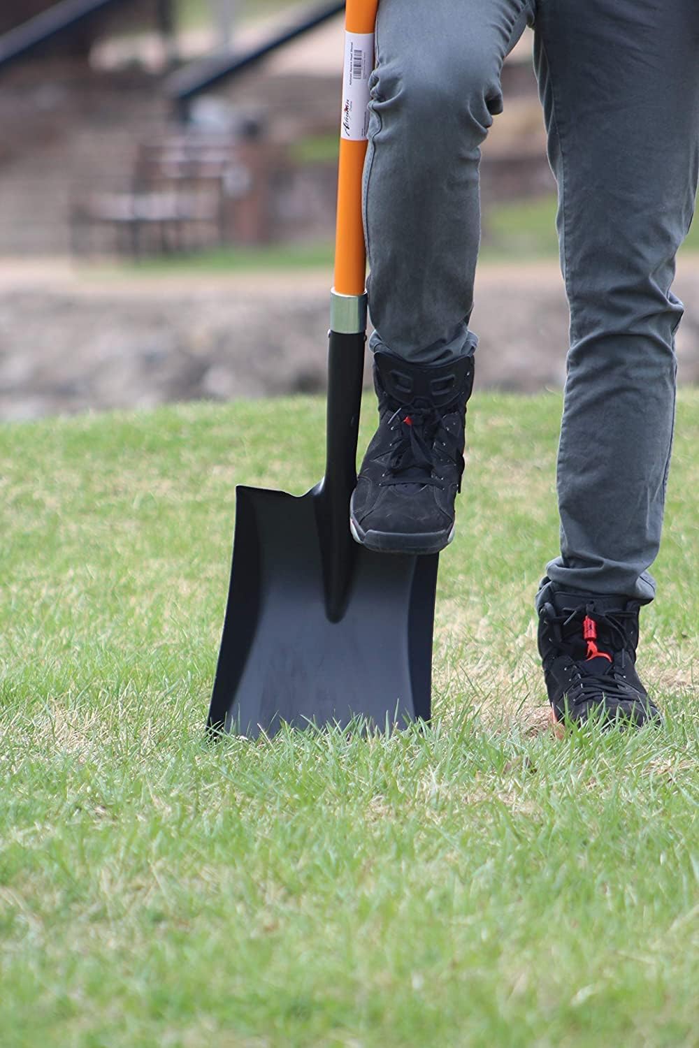 Ashman Transfer Shovel (6 Pack) – 41 Inches Long D Grip with Durable Handle – A Premium Quality Multipurpose Shovel for Heavy Duty Construction, Farming, and Outdoor works, Gardening, Landscape works.