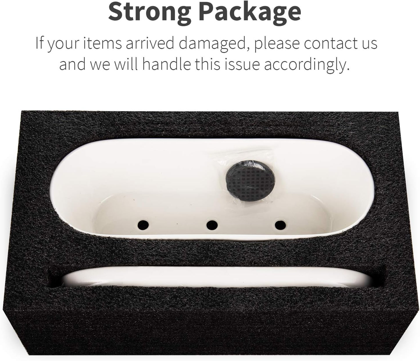 E-liu Oval Ceramic Planter Pot with Drainage Hole Saucers 11 Inch Succulents Planter Home Decor for Indoor Outdoor Plants Herb Cactus with 3 Mesh Pads, Plants Not Included