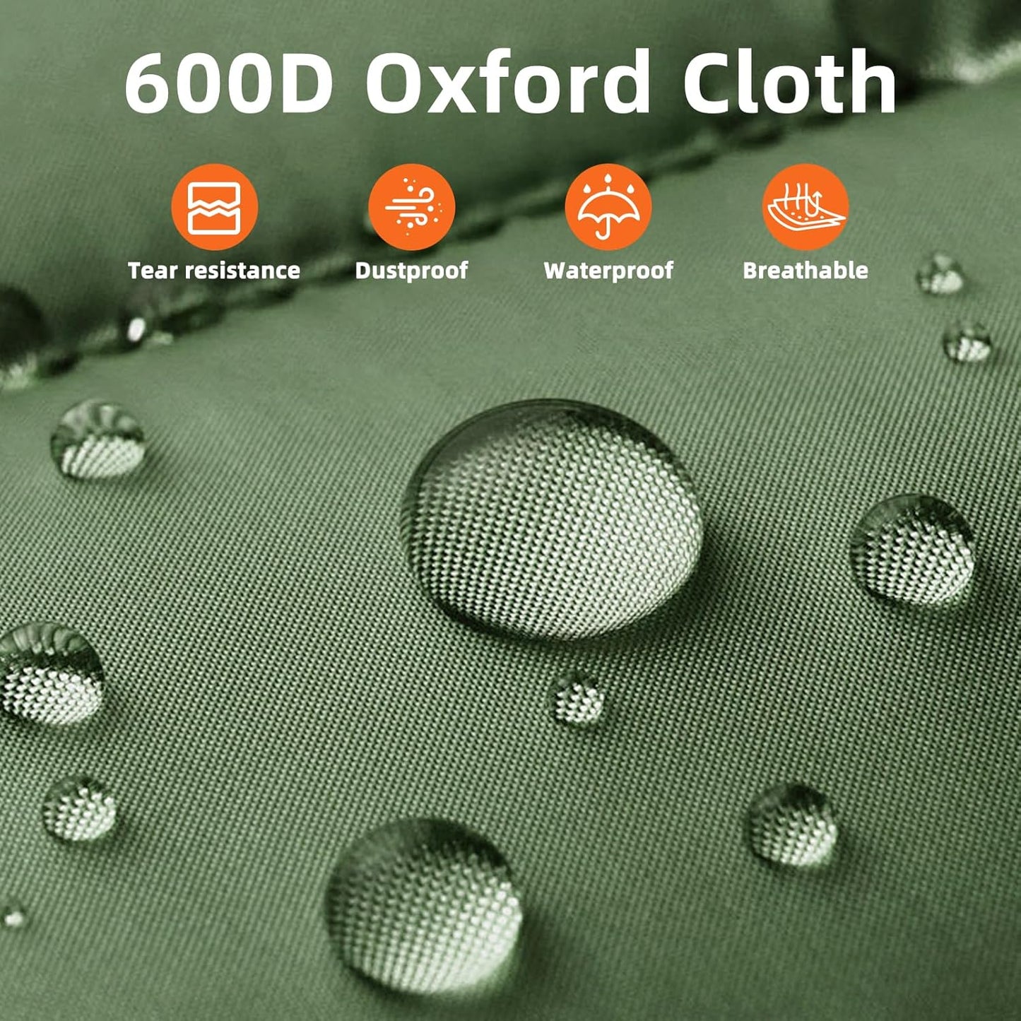 Camping Stool, 16in Tall Portable Folding Stool with Carry Bag, Upgraded Ultralight Chair with Roomy Seat for Adults, Holds 280lbs, Ideal for Hiking, Fishing, Outdoor Use, Green