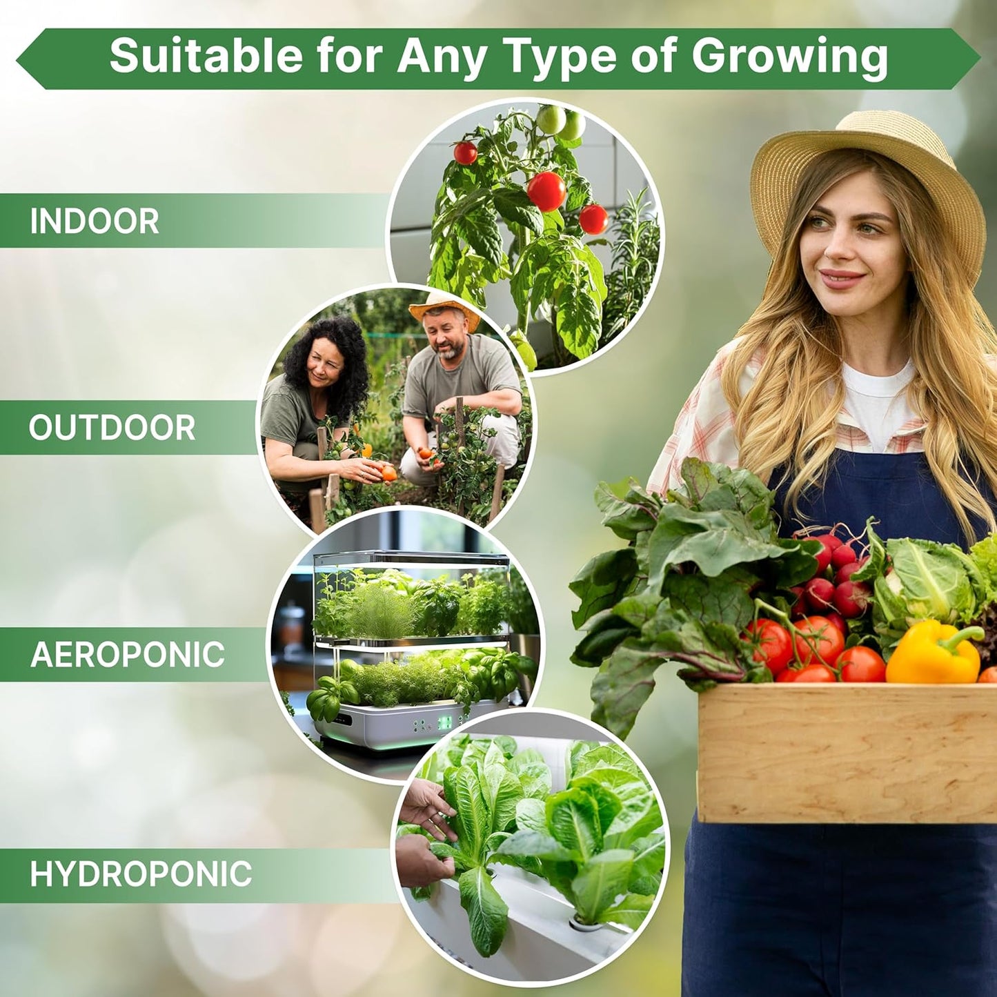 Organo Republic 30 Most Popular Winter Vegetable Garden Seeds Variety Pack- Outdoors/Indoor 33,200+ Non-GMO Heirloom Veggie Seeds Broccoli Beet Carrot Cabbage Chives Lettuce Radish Pea Spinach & More