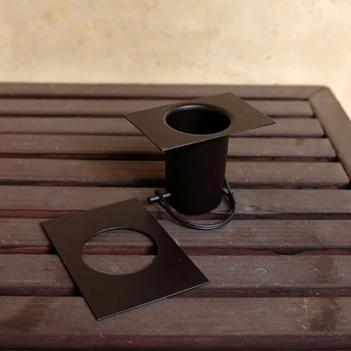 Nutshell Stores Flower Cups Rain Chain - Bronze - 14 Feet