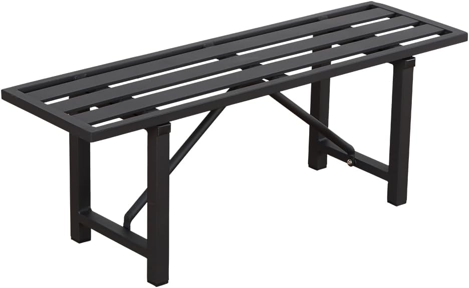 Plant Stand - Indoor/Outdoor Extra-Sturdy Aluminum Plant Stand with 300 LBS Capacity (L37.8 x W11.4 x H13.8 inch)