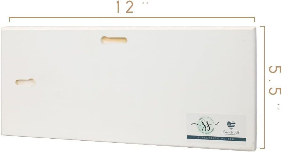 Simply Said, INC Inspire Boards 12" x 5.5" Wood Sign - You Must Do The Things You Think You Cannot Do - Eleanor Roosevelt