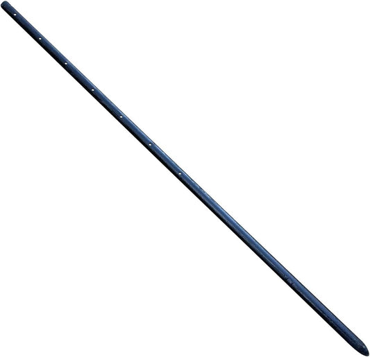 Sandbaggy Round Steel Concrete Form Stakes with Nail Holes - Rust Resistant Coating - Removable, Reusable (5, 3/4 in X 36 in)