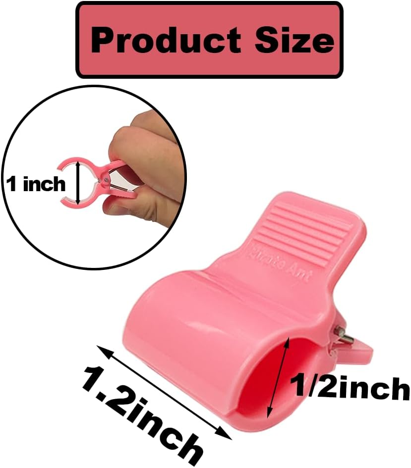 Greenhouse Clamps for 1/2 Inch PVC Pipe, Greenhouse Hoops,Support Frame, Grow Tunnel,Plant Support Garden Stakes. Pink Garden Clips For Fixing Plant Cover, Plastic Sheeting, Film Row Cover, Net.