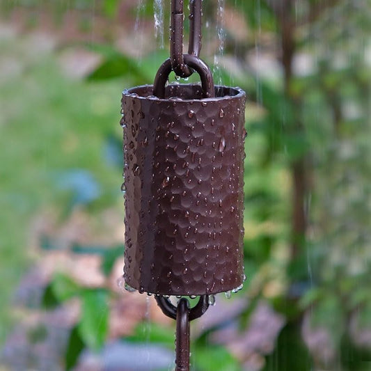Nutshell Stores Kenchiku Rain Chain - Bronze - 14 Feet