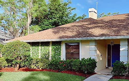 Expandable Fence Privacy Screen for Balcony Patio Outdoor,Decorative Faux Ivy Fencing Panel,Artificial Hedges (Single Sided Leaves) (4, White Flowers)