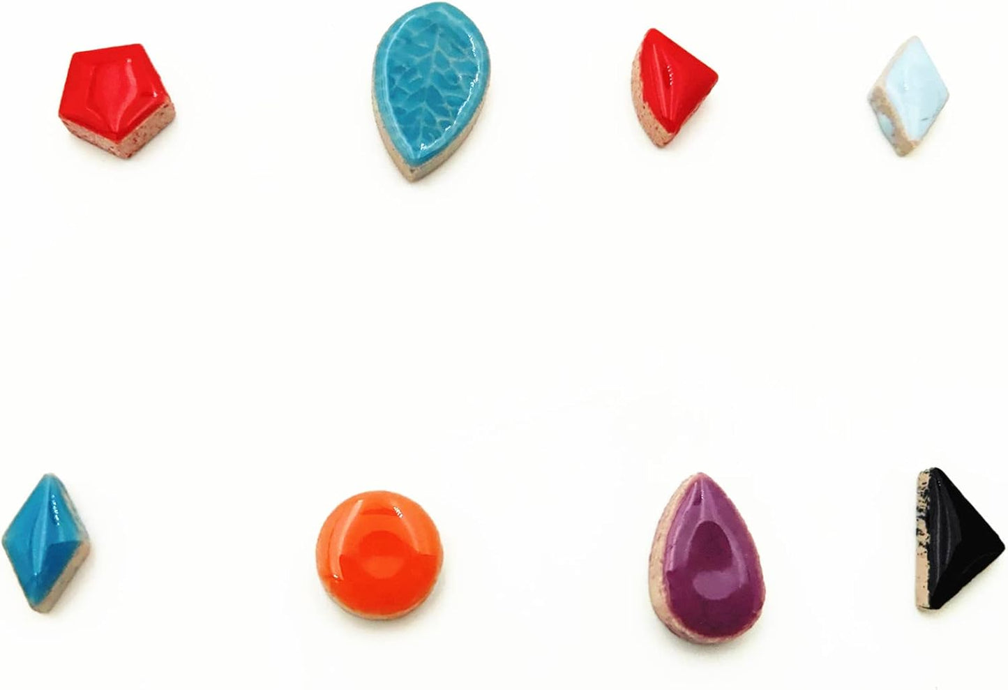 500g/1.1lb Random Color Irregular Ceramics Mosaic Tiles,DIY Making Creative Ceramic Mosaic Tiles for DIY Craft Plates Flowerpots Vases Cups Mosaic Making Supplies (Irregular Mix Color)