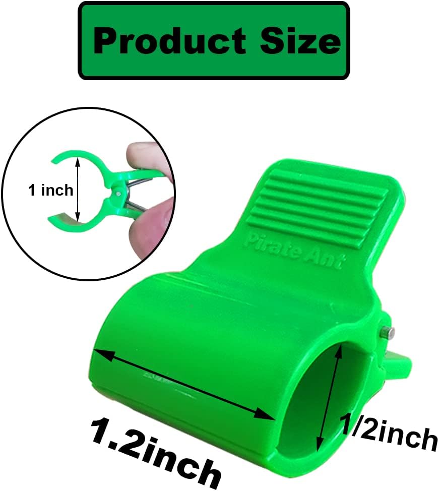 Greenhouse Clamps for 1/2 Inch PVC Pipe, Greenhouse Hoops,Support Frame, Grow Tunnel,Plant Support Garden Stakes.For Fixing Plant Cover, Garden Plastic Sheeting, Film Row Cover, Net.