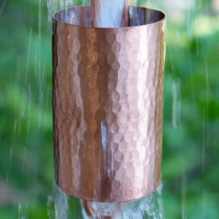 Nutshell Stores Kenchiku Rain Chain - Copper - 18 Feet