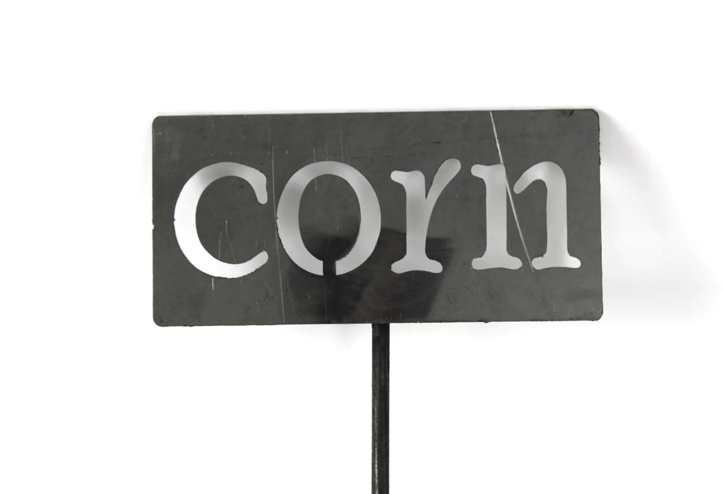 Classic Metal Garden Markers 19 Inches Tall (corn, Raw, Unfinished Steel (will rust with time))