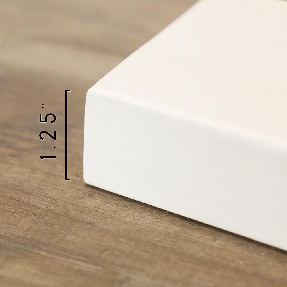 Simply Said, INC A True Friend 5.25 inch Wood Block Sign, Friendship Small Talk Square Rustic Wooden Plaque, Made in USA, STS1797