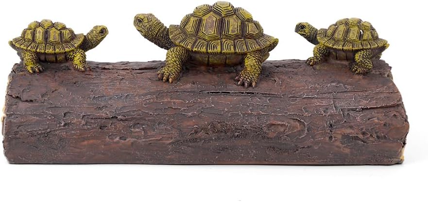 Floating Resin Turtle Figurine Pond Decor Statue Outdoor Accessories Float Turtle Funny Craft for Garden, Park, Pool, Pond