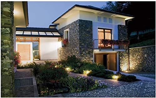 Low Voltage Landscape Lights 10W 12V Outdoor Spotlights IP65 Waterproof Garden Lights,3000K Warm White Landscape Lighting for Yard,Tree,[8 Pack]