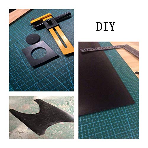 NABOWAN Solid Rubber Sheets,Strips,Rolls 1/8" (.125") Thick x 3" Wide x 120" Long, Thin Neoprene Rubber, Perfect for DIY Gasket Material, Sealing, Liner, Shield, Padding, Mat