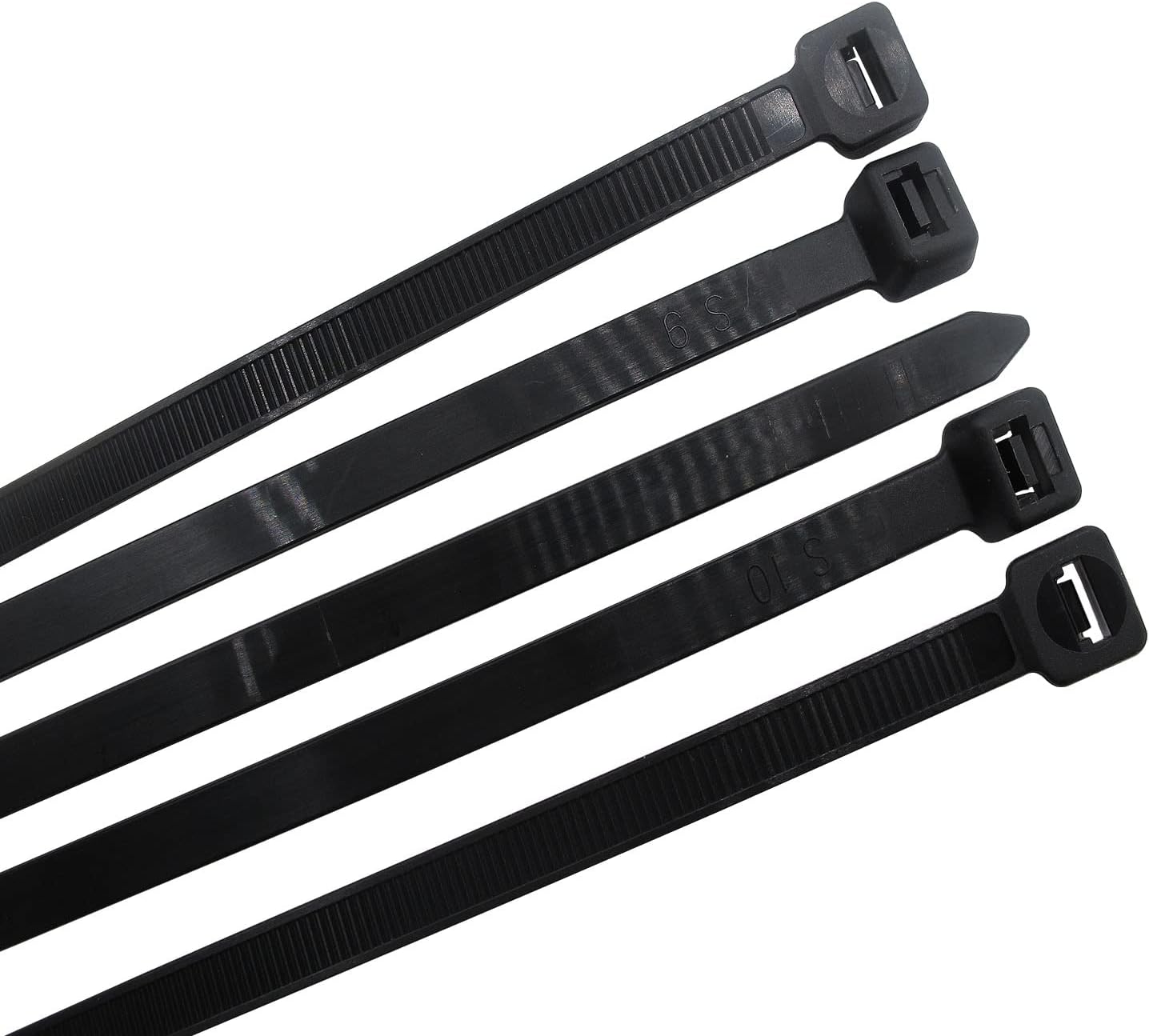 Superun Heavy Duty Zip Ties 24 Inch, Strong Large Black Zip Ties 120 Lbs Tensile Strength Selflocking Wire Ties (Industrial Grade Cable Ties) Pack of 50