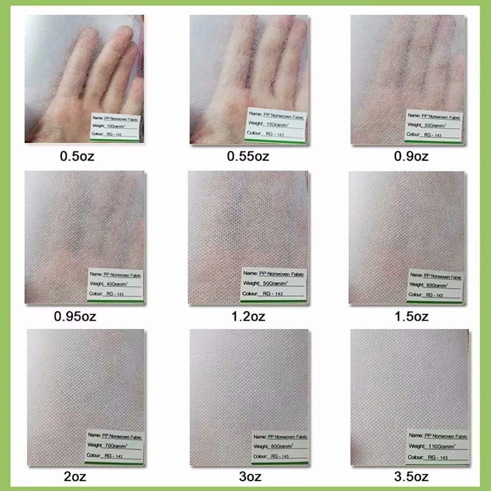 Agfabric Plant Covers Freeze Protection Floating Row Covers 10'x25' 0.55oz Plant Covers Freeze Protection,Row Covers for Vegetables,White