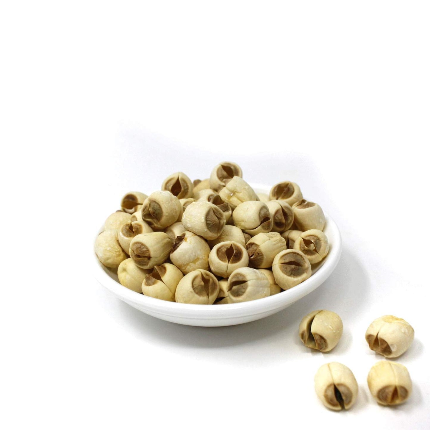 DABC OAK LAND Natural 2LB Dried Lotus Seeds 莲子干, Dried White Lotus Seeds Lian ZI, Rich In Methionine for Health, 白蓮子 for Herbal Tea Cooking Porridge and Soup Raw Material 2 X 16OZ Bags