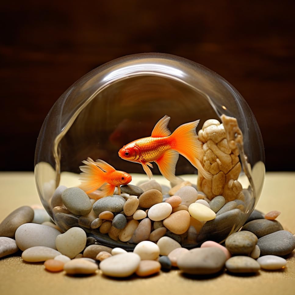 6 LBS River Rocks, StoneCreek, Decorative Garden Stones for Plant Landscaping, Polished Gravel Filler Pebbles for Home Decoration, Vases, Succulents, Flower Beds and Fish Tanks (Mixed Color, Medium)