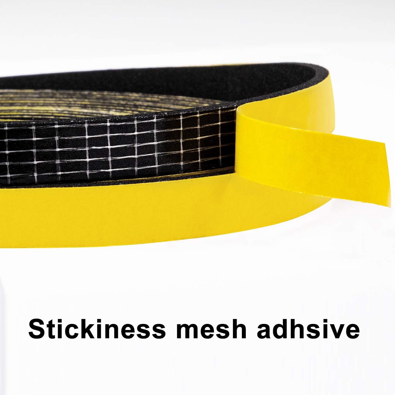 TORRAMI Weather Stripping for Windows 1/2 inch W x 1/4 inch T x 13 Ft Length,Foam Sealing Insulation Tape Weather Strip (Total 26 Ft Length, 2 Rolls of 13 Ft Each)