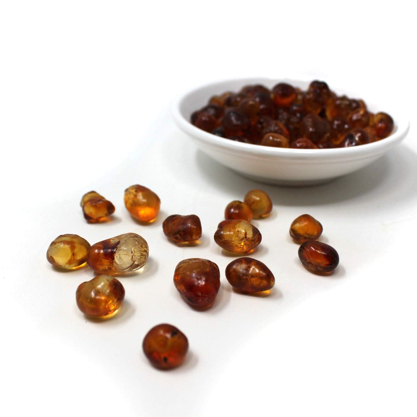 DABC OAK LAND Wild Peach Gum, All Natural Edible Peach Blossom, Tears Tao Jiao Peachs Resin, 滋補抗皺 桃膠 Boosting Resin for Skin & Health, Food Additives Free for Dessert, Drink, Soup, Tea, 8OZ/Bag