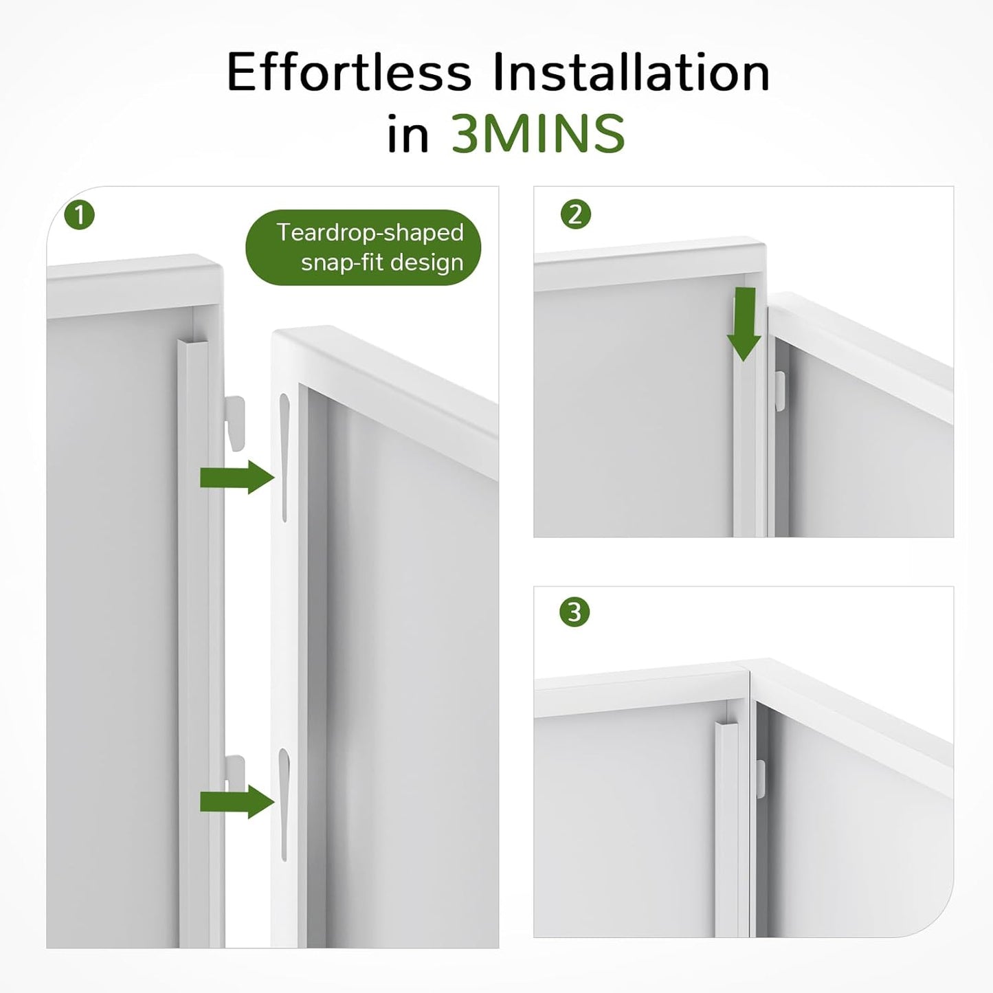 Stoog 38" Large Planters for Outdoor Plants, All-Weather Rectangular Metal Planter Box with Removable Insert Shelf, and Modern Design – Ideal for Plants, Flowers, Vegetables, Garden, White
