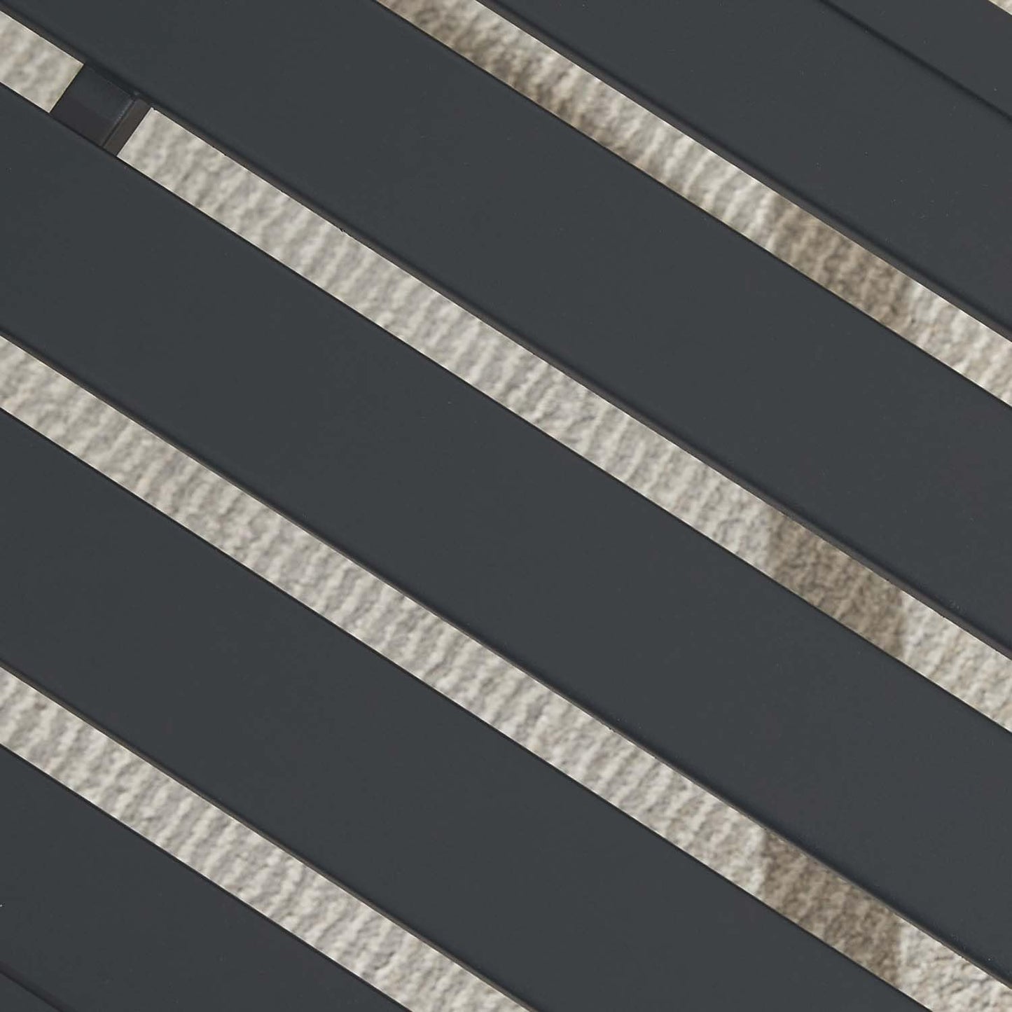 Backless Outdoor Bench Set of 2, Metal Patio Bench, Garden Bench for Front Porch, Backyard and Deck, Black