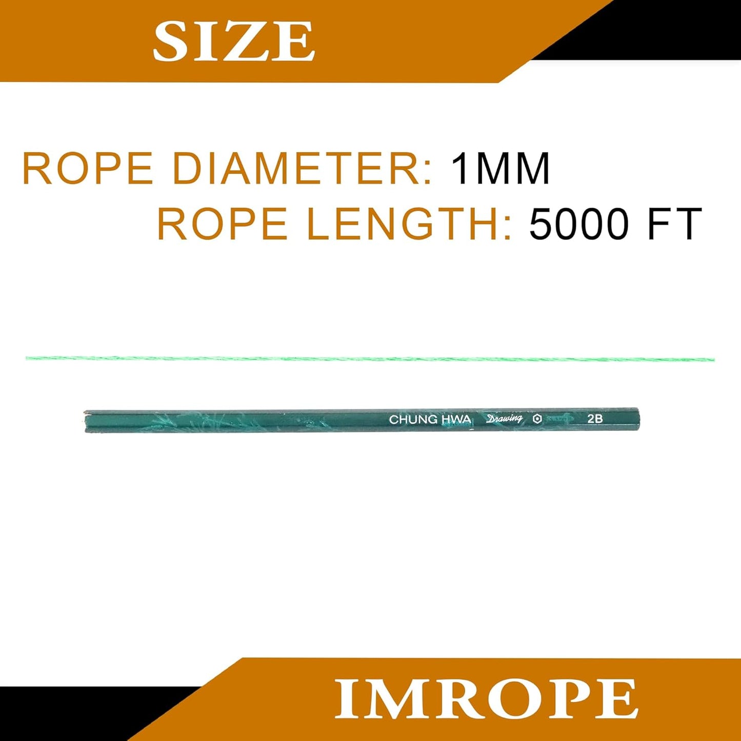 1mm x 5000 Feet Light Green Jute Rope, Twine for Gardening Tomato Climbing Plant Tie Floristry Crafts Gift Wrapping Packing Decor