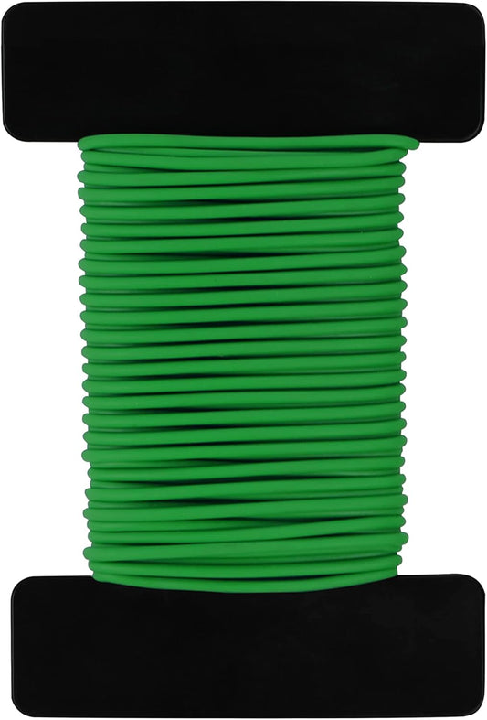 Gardzen 32ft Soft Garden Wire, Reusable Plant Ties, Rubber Coated Training Wire for Supporting Indoor Outdoor Plants and Home Organizing