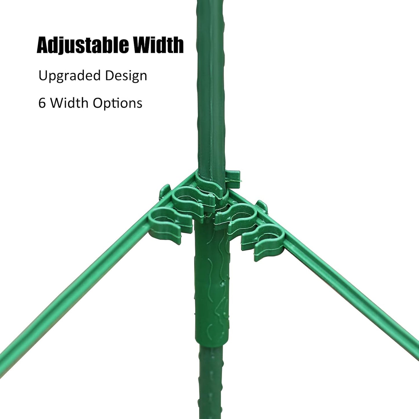 Orgrimmar Tomato Cages Garden Plant Support Stakes Outdoor Vegetable Trellis for Vertical Climbing Plant Up to 63“,3 Packs