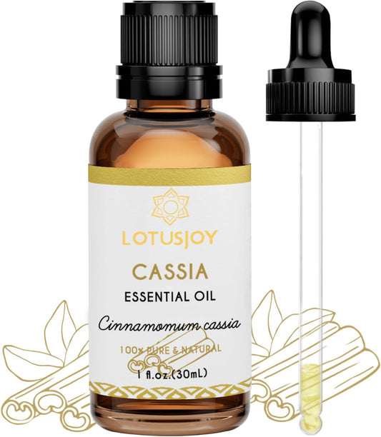 Cassia Cinnamon Bark Essential Oil for Room Spray, Diffuser, DIY Home Crafts - 1 Oz