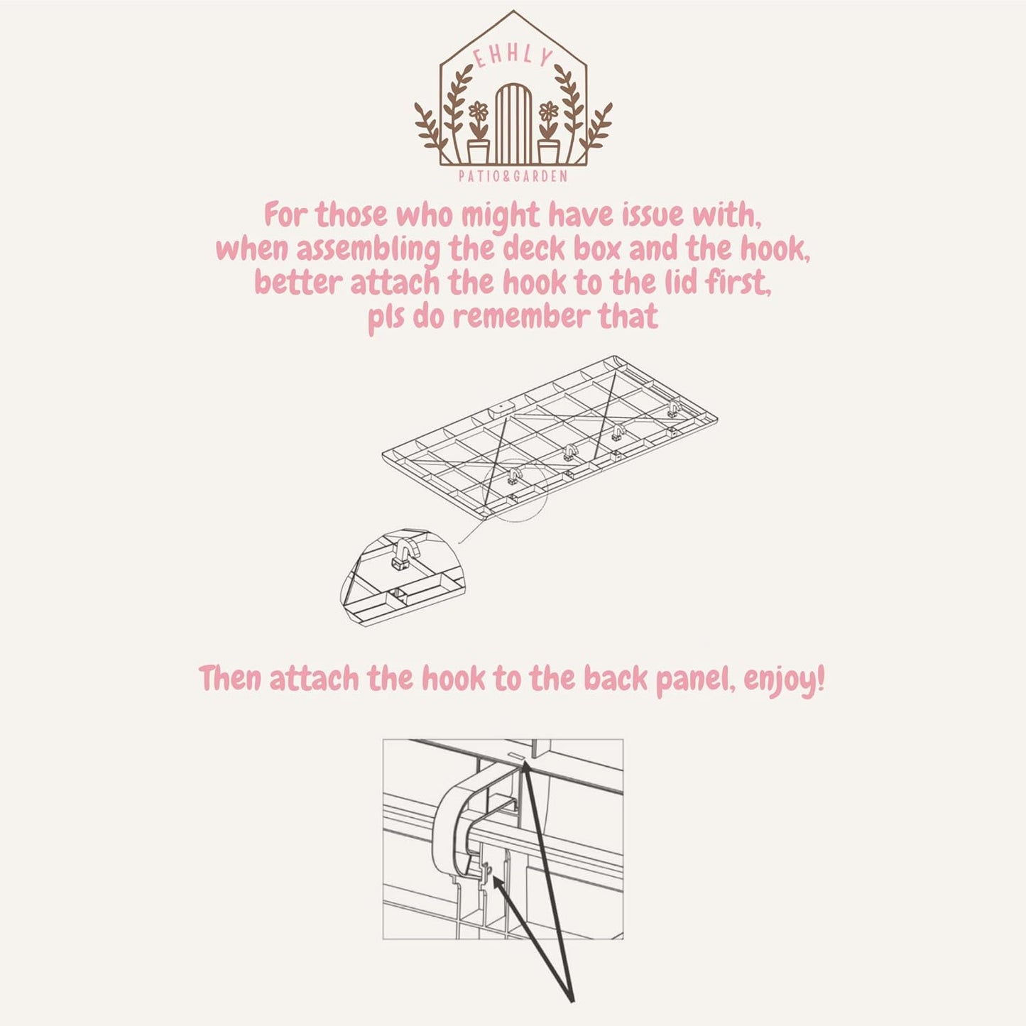 121 Gallon Outdoor Storage Box Large, Lockable Outside Storage Containers Waterproof Patio Cushions Deck Boxes, Rattan Plastic Garden Hose Boxes Resin Pool Storage Bins, Grey