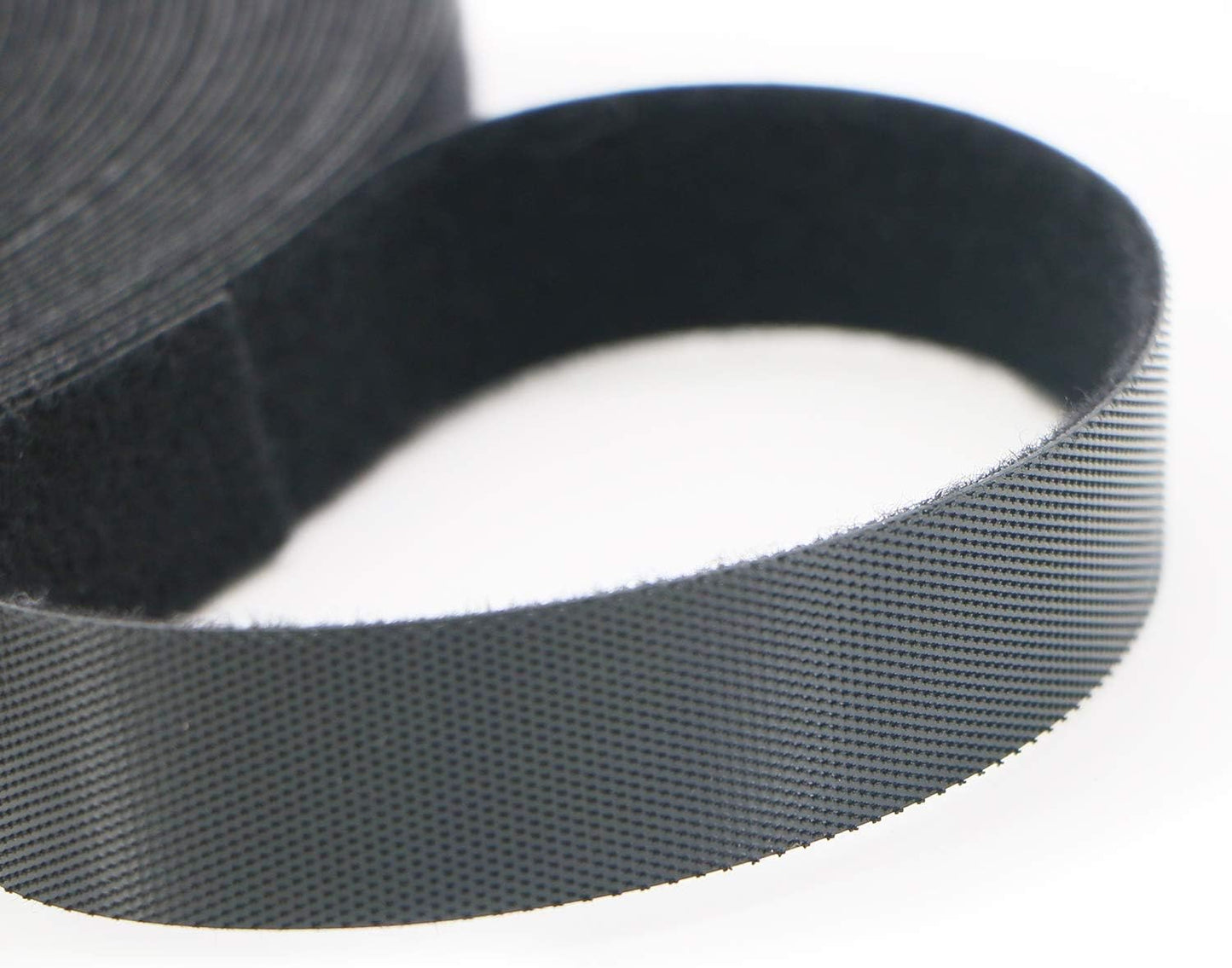 Pasow fastening tape Cable Tie Double Side Nylon Power Wire Management 3/4Inch 1 Roll Hook (5 Yards, Style 2)