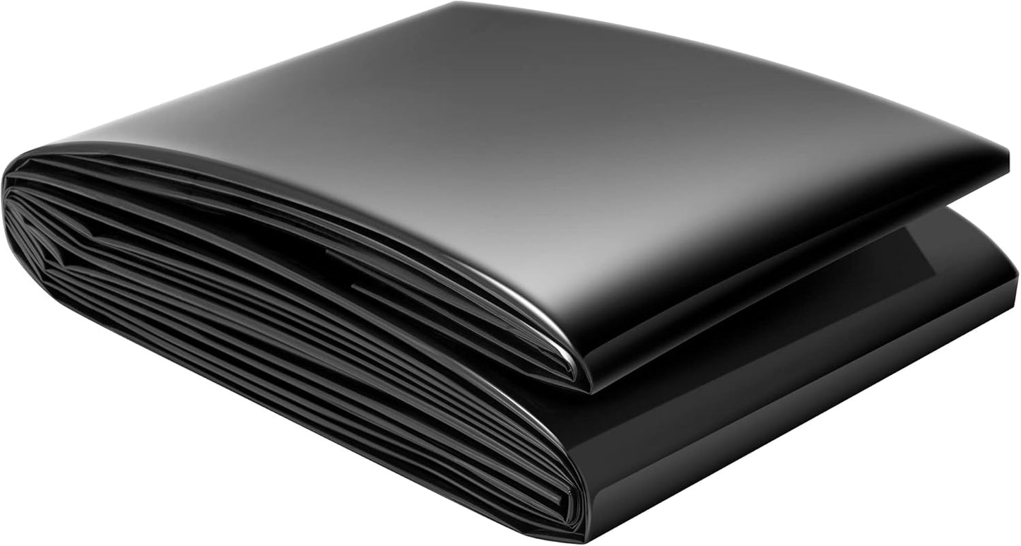 VIVOSUN 10 x 13 Feet Pond Liner, 14.5 Mil Durable LLDPE Pond Liners for Koi Ponds, Aquaculture and Water Gardens, Black