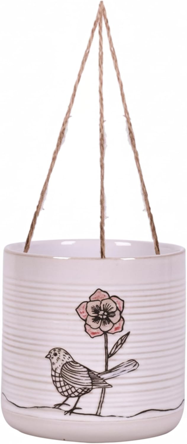 Hanging Amarosa 6.5" Flower Pot, Multi Color