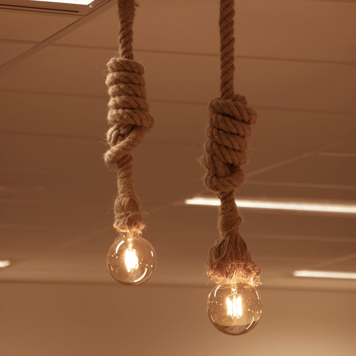 Versatile 1 Inch x 50 Ft Jute Rope from IMROPE: Perfect for DIY Projects, Home Decor, Gardening and Relaxing in a Hammock.