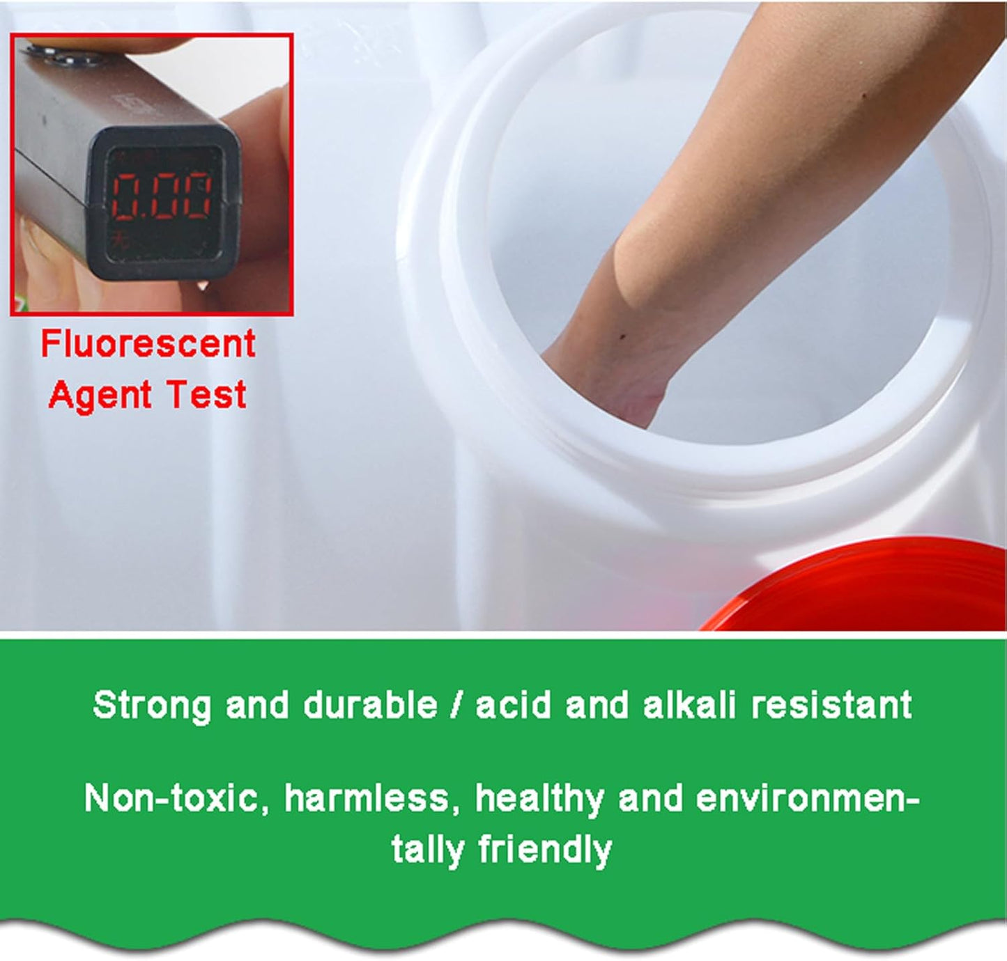 Water Storage Containers Water Carrier Plastic Water Tank with Tap Emergency Water Container 50L/80L/110L/200L Water Bucket Jug for Hiking Camping Driking Outdoors Indoors(Size:110L)