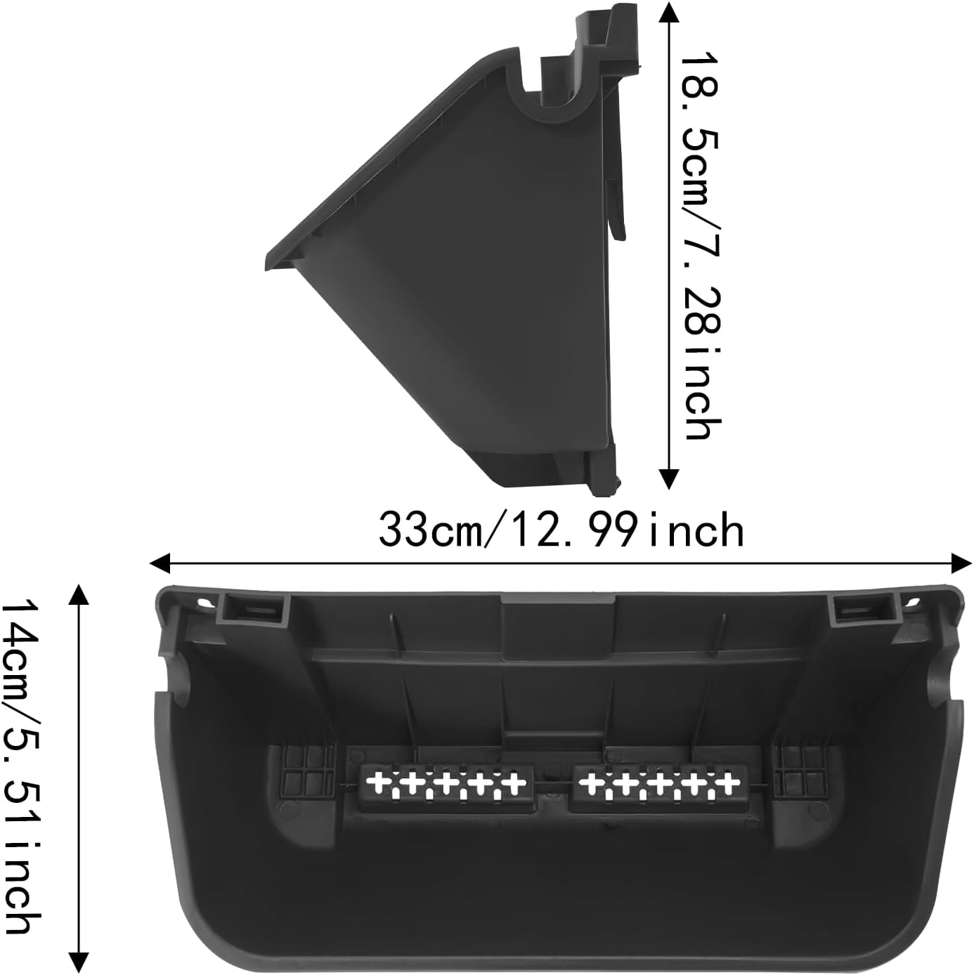 16-Pot Vertical Wall Planter, Self-Watering Stackable Planters for Indoor & Outdoor Use, Perfect for Herbs, Flowers & Vegetables (16, Black)