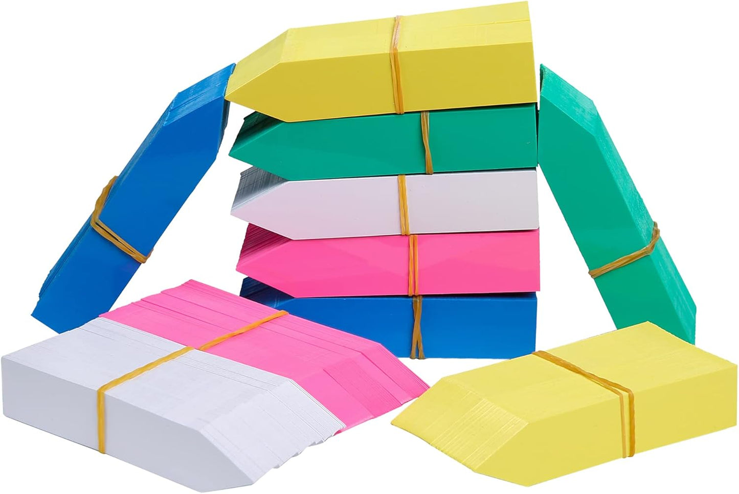 1000 Pcs Plant Tags, 4 Inch Plastic Garden Plant Pot Markers Waterproof Plant Labels, Multicolor