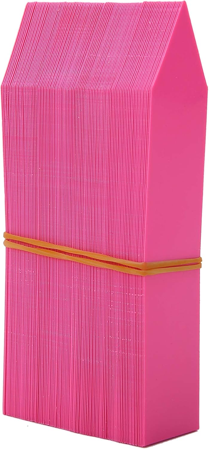 1000 Pcs 4 Inch Garden Plant Labels, Plastic Nursery Tags Waterproof Pot Seed Markers, Pink