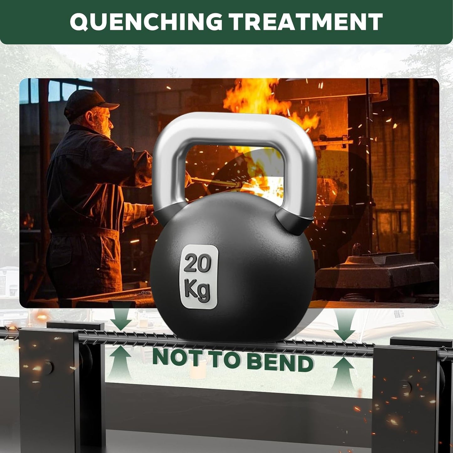 10 Pieces J Hooks Rebar Metal Tent Stakes 16 Inch Galvanized Ground Anchors Yard Stakes for Landscape Fabric Artificial Turf Heavy Duty Anti Rust for Outdoor Lawn Decorations Inflatables Swing Set