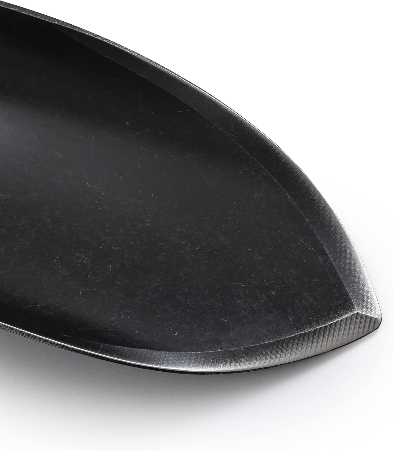 Barebones Spade Hand Trowel - Gardening Hand Tools - Stainless Steel Spade Shovel - Premium Quality Garden Spade - Japanese Garden Tool - Multipurpose Tool (Black/Walnut)